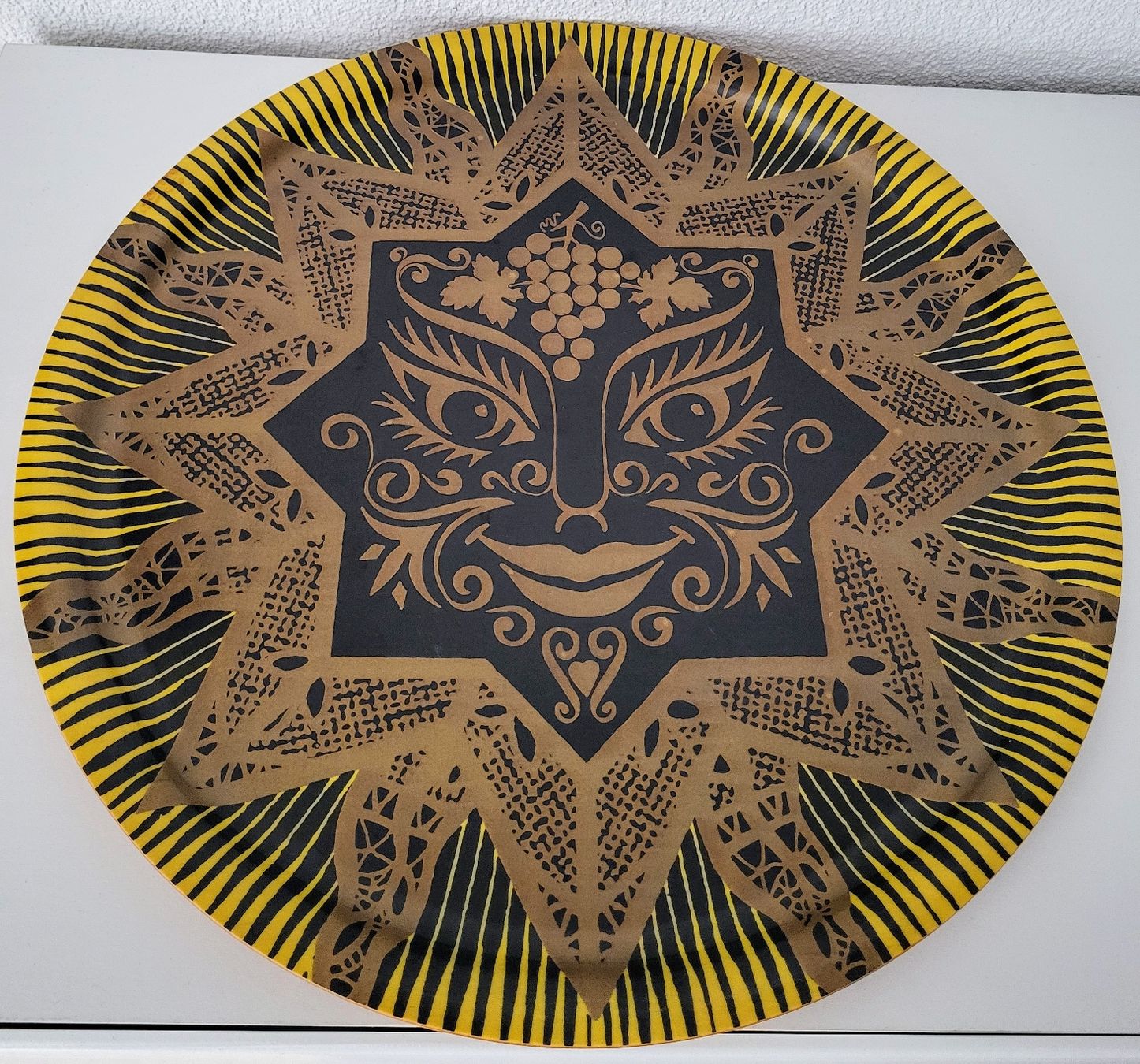 Servierplatten: Serviertablett, PLATEX, Holz, Swiss Made, 1977 – Neu (gemäss Beschreibung) aus Kriens von StudachKriens 2