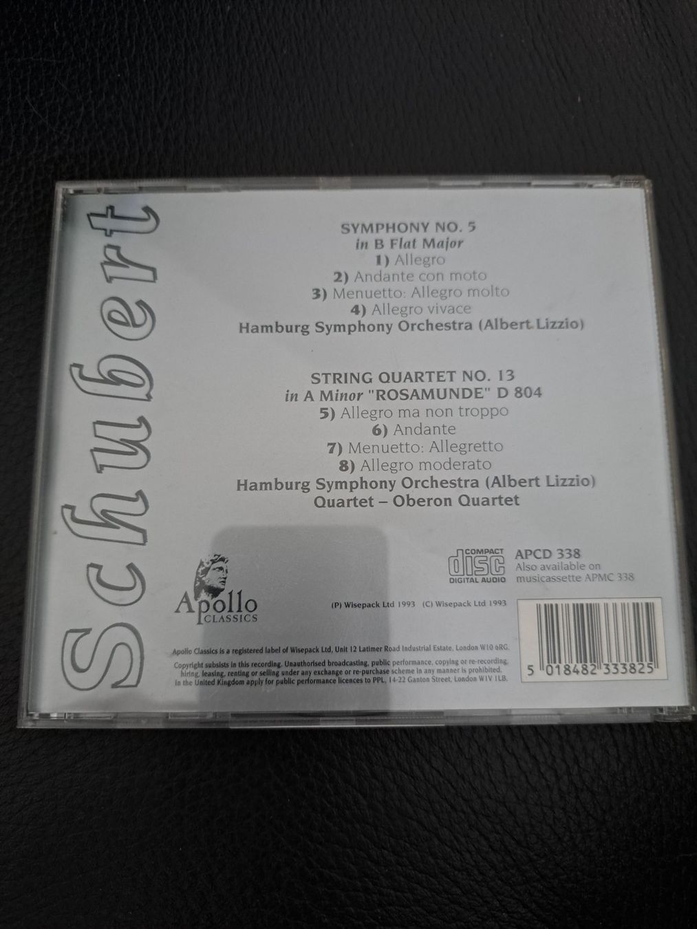 CD: CD Schubert – Usato da Marly venduto da mic_7k82 1