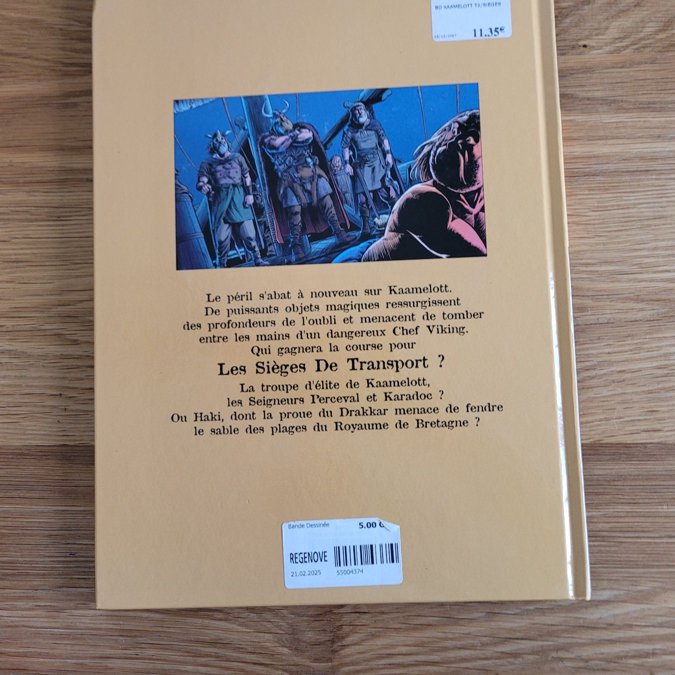 Fumetti: BD EO Kaamelott 2. Les Sièges De Transport – Usato da Biel/Bienne venduto da Destockweb 4