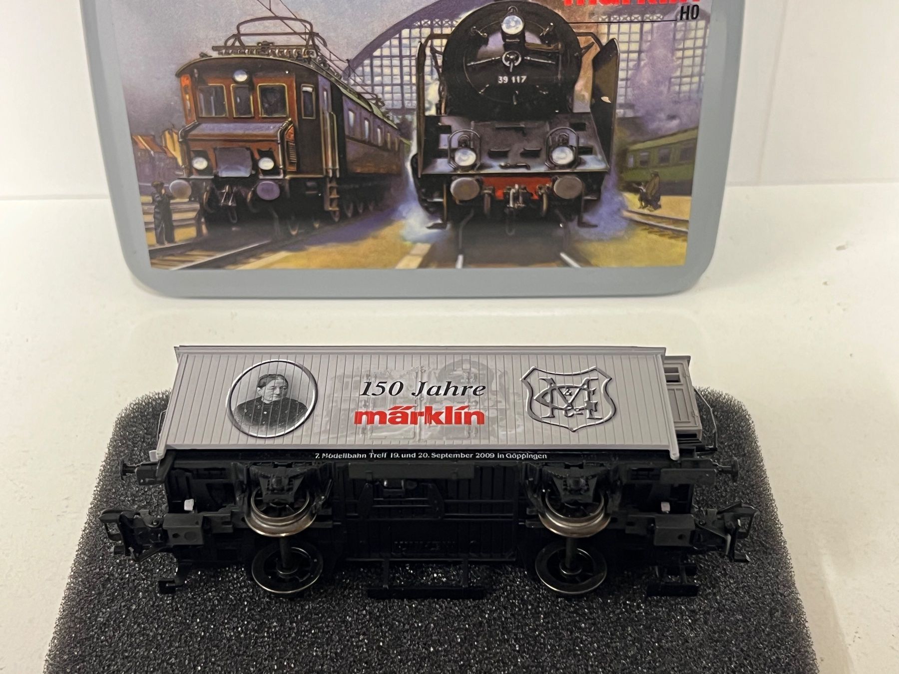 Märklin Trains électriques: Märklin H0 48209 gedeckter Güterwagen – Neuf avec emballage d'origine à Neuenhof par ludovicco 5