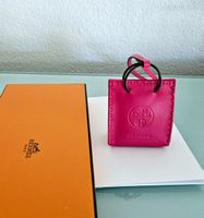 Hermes Taschenanhänger, Leder, neuwertig!