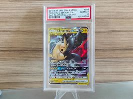 (PSA 10) Pikachu & Zekrom GX #41, Tag Team, Carte Pokémon
