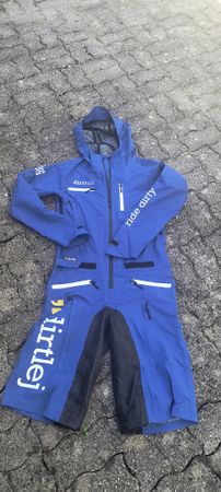 Dirtlej Overall Grösse M blau guter Zustand
