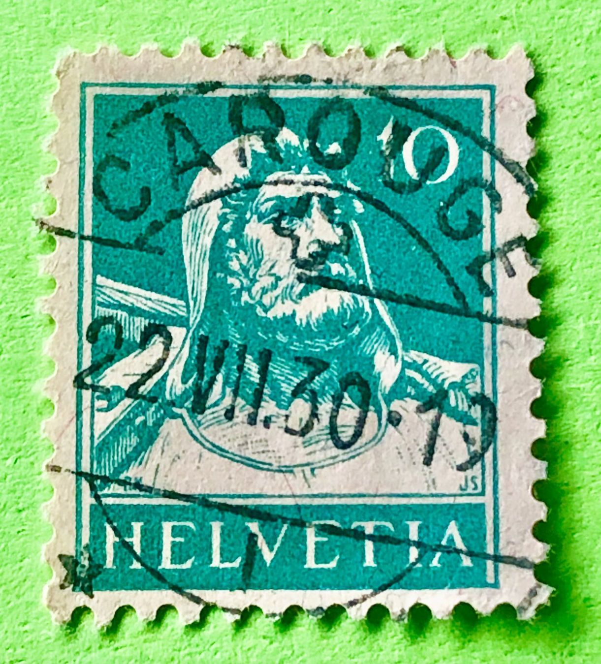 Tous les timbres: Wilhelm Tell GESTEMPELT   – D'occasion à Aarau par Billa007