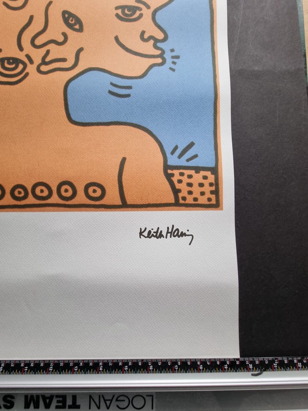 Grafica & Litografie: Keith Haring  Lithograph, HANDNUMMERIERT DRUCKSIGNIERT – Usato da Gersau venduto da grafik-kunst 3
