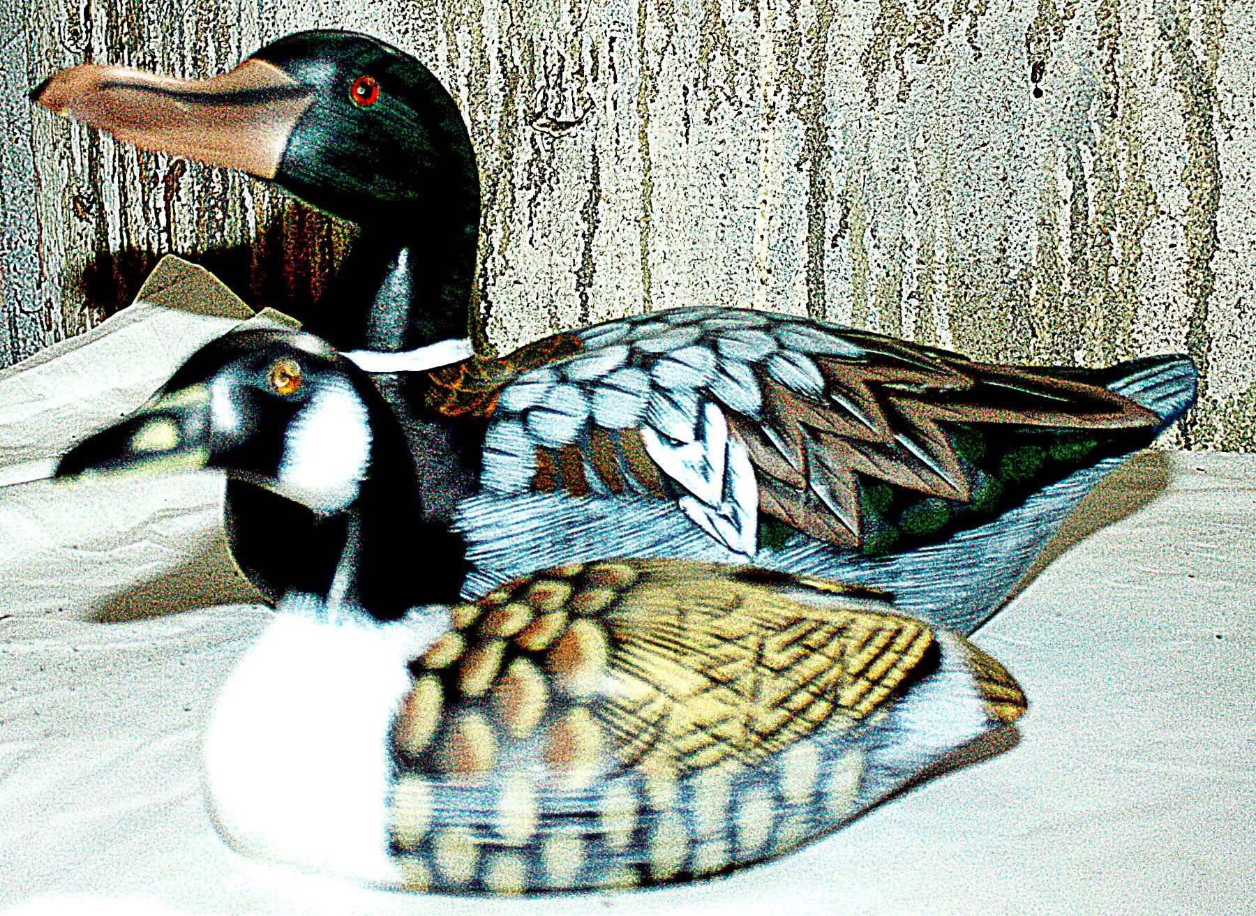Figuren: Enten Holz – Gebraucht aus Baar von 2cvbaar 4