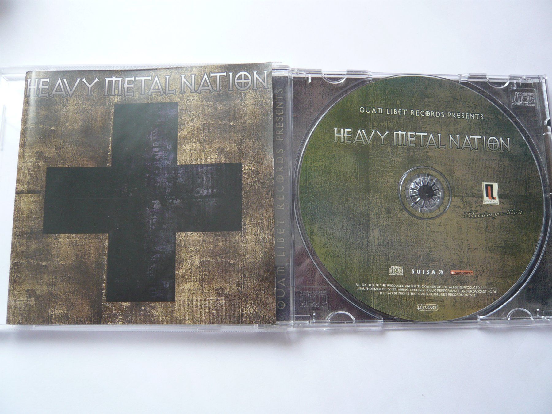 CDs: 2CD Various HEAVY METAL NATION – D'occasion à Winterthur par Cajun