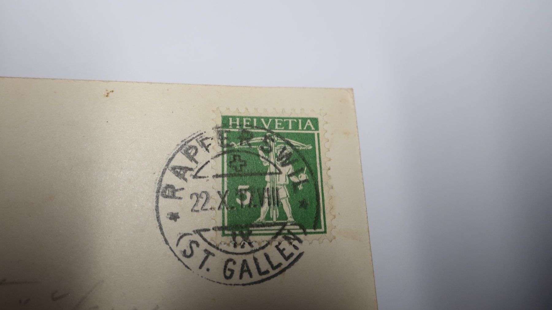 Cartoline postali: Rapperswil Das Schloss  1917 – Usato da Cormoret venduto da Pascalll2001 4