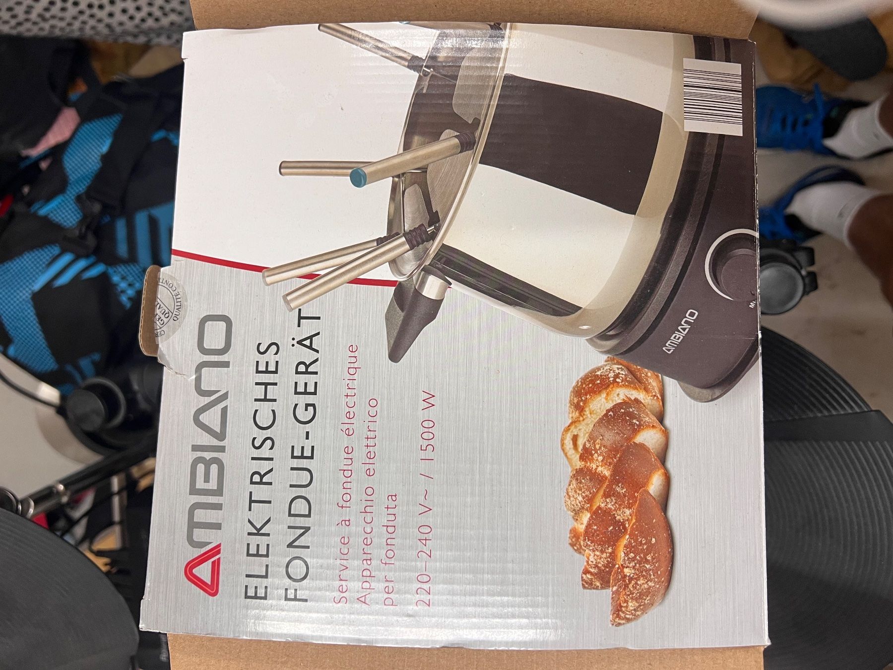 Pentole: Fondue-Caquelon (elektrisch) – Usato da Zürich venduto da LHenseler