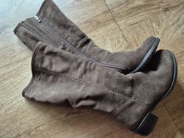 Braune hohe Stiefel Gr. 41 Ara für den Winter, Goretex