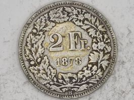 2 FR 1878 Super Erhaltung