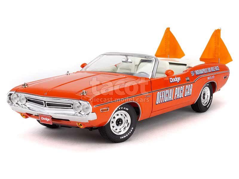 Dodge Modellini d'auto: Dodge Challenger Convertible 1971 "55th Indianapolis 500 – Nuovo e nell'imballaggio originale da Gerlafingen venduto da espero88 4