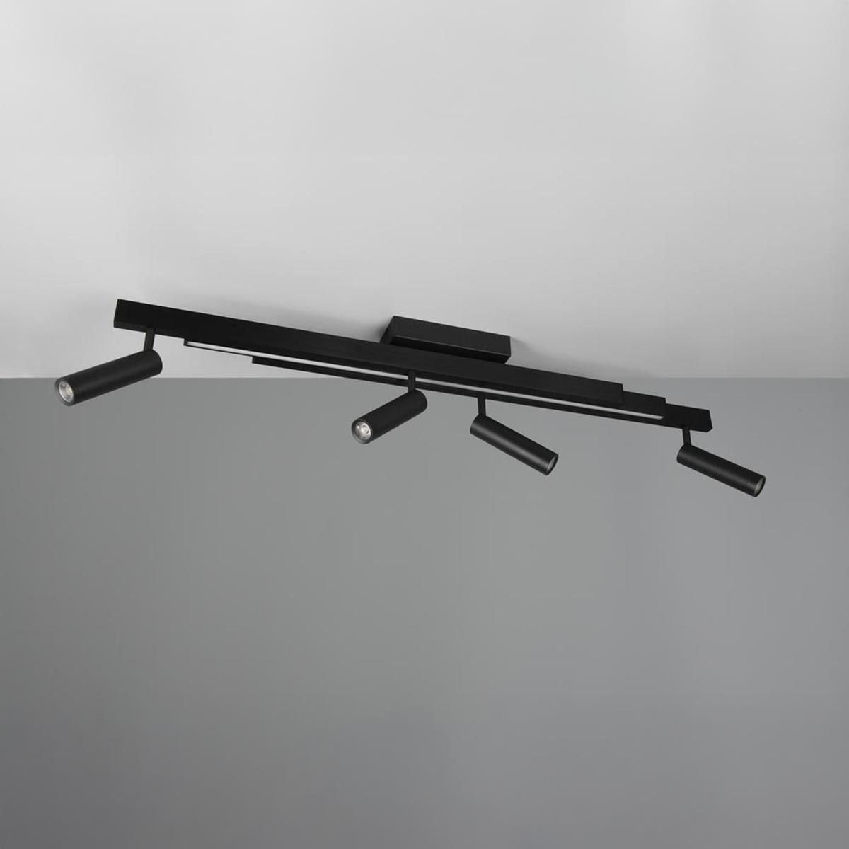 Kronleuchter & Deckenlampen: LED Deckenleuchte, Schwarz,133 cm x 8 cm – Neu (gemäss Beschreibung) aus Kreuzlingen von Smart-Light 1