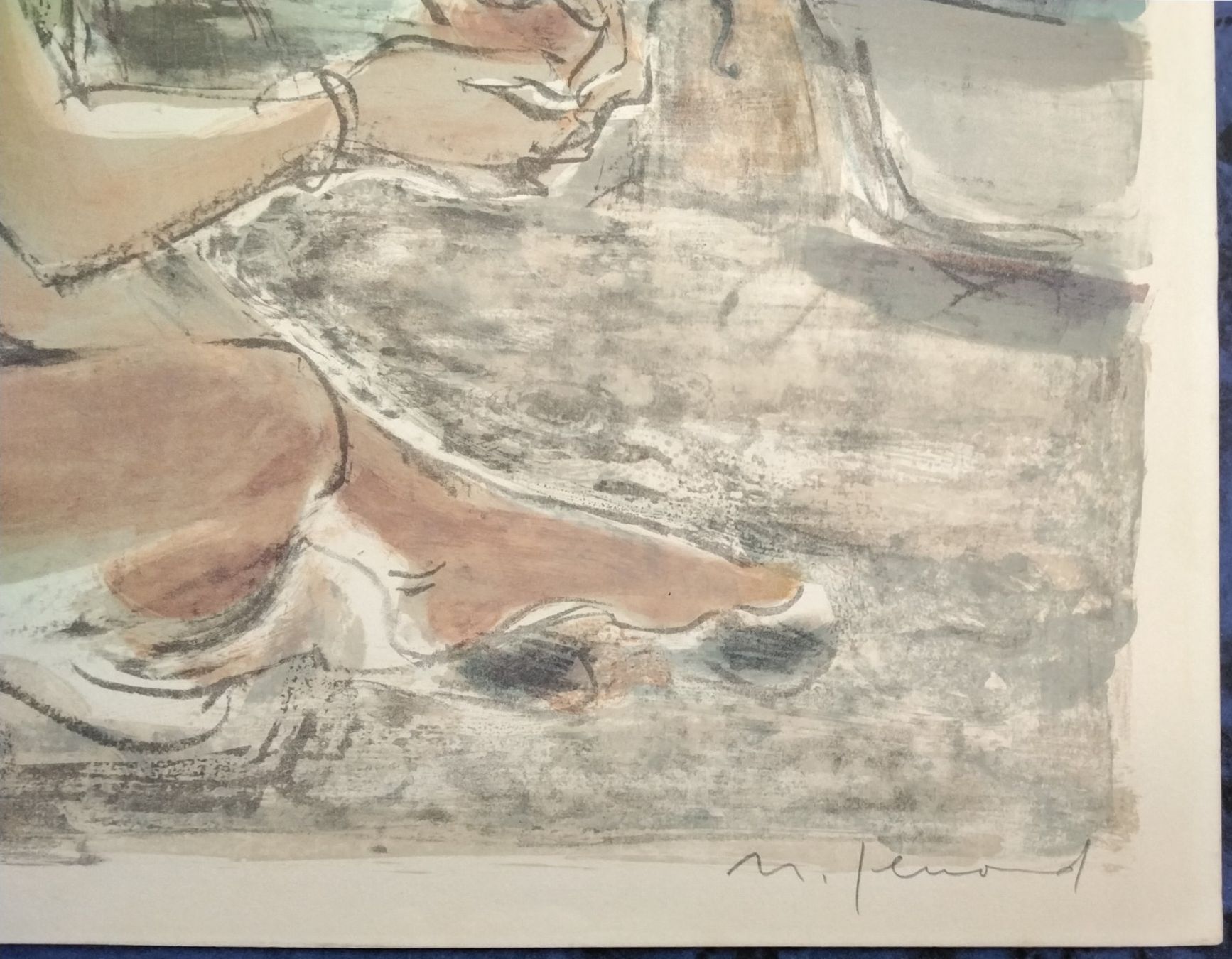 Grafica & Litografie: Nanette Genoud Lithographie signiert – Usato da Cavigliano venduto da zamamasa 3
