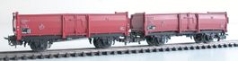 Märklin 2 offene Güterwagen Omm52 der DB Spur H0