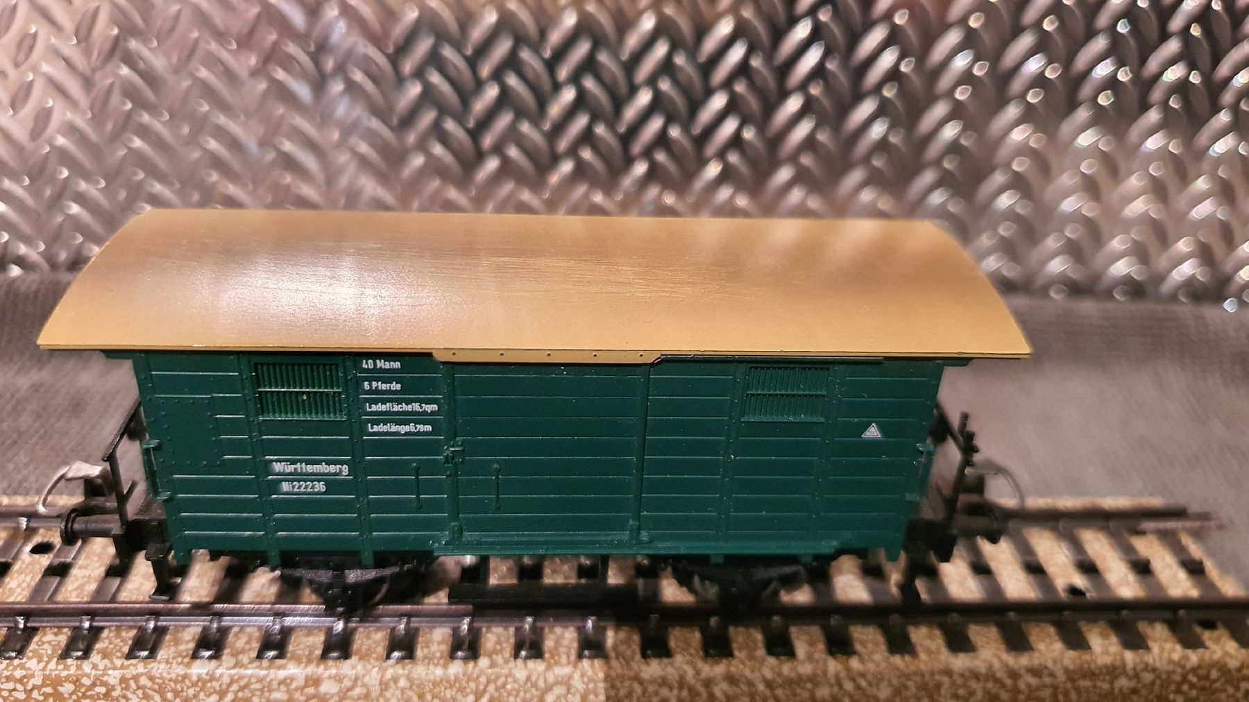 Märklin Modellini di ferrovie: MÄRKLIN 4685 GÜTERWAGEN  – Usato da Männedorf venduto da Modellbau-wyss 2