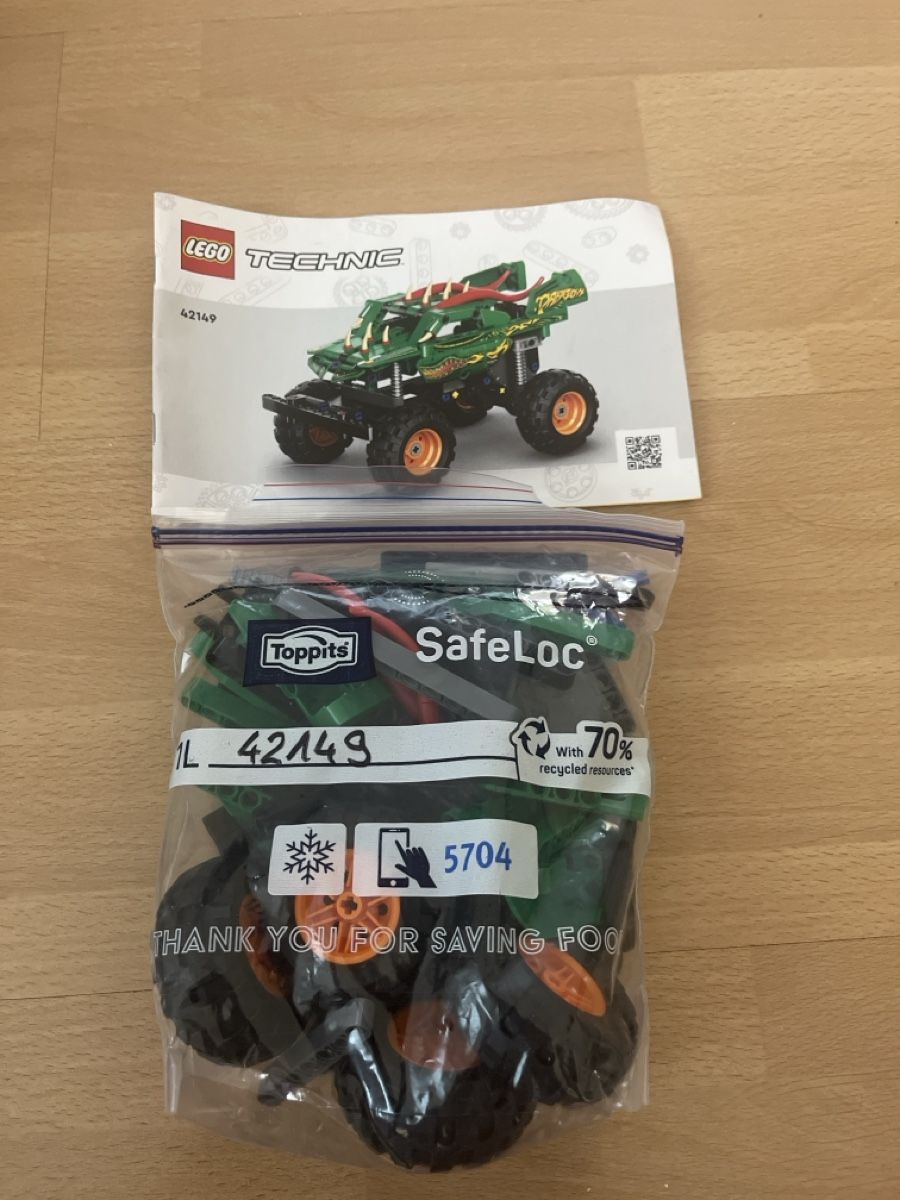 Lego Jeux de construction: LEGO Technic 42149 Monster Truck – D'occasion à Domat/Ems par anomis86 1
