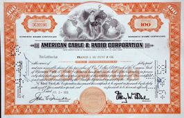 American Cable & Radio Corporation - 1953
