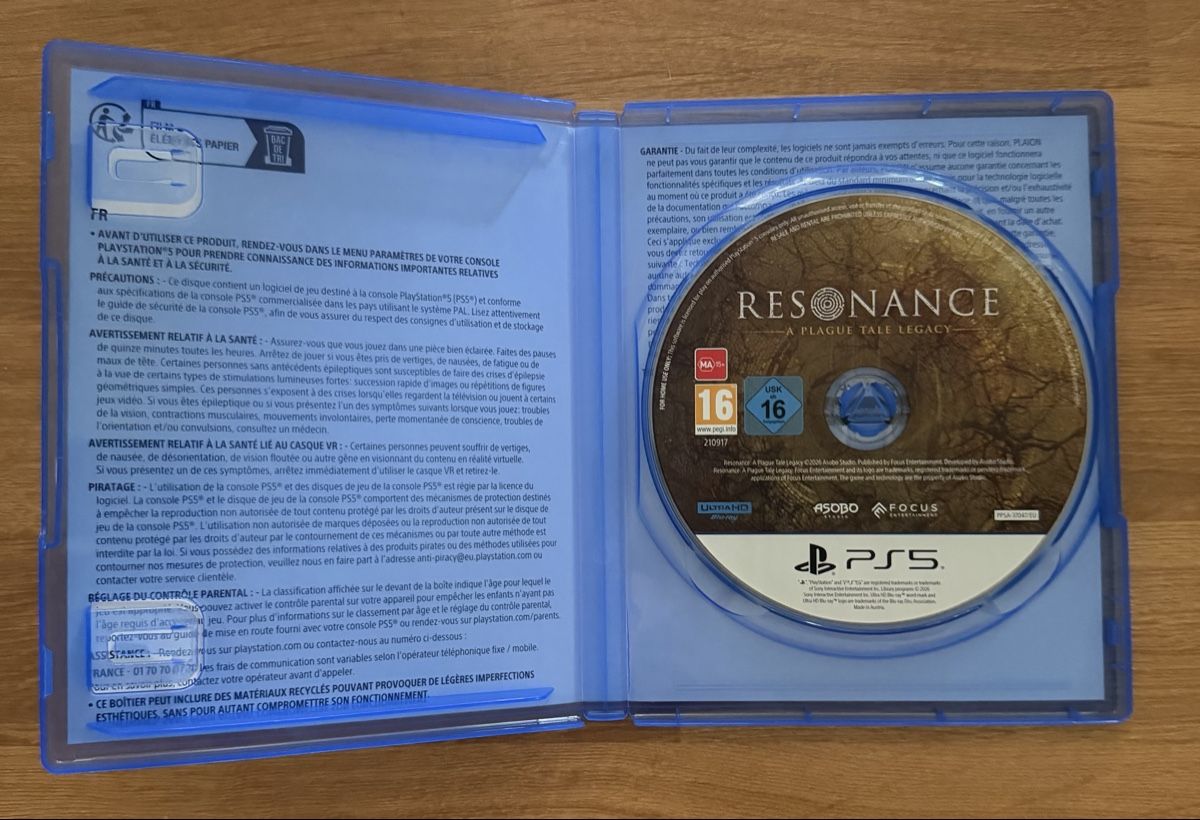 Jeux: Resonance: A Plague Tale Legacy PS5 – D'occasion à Adlikon b.Regensdf par mar_bg9h 2