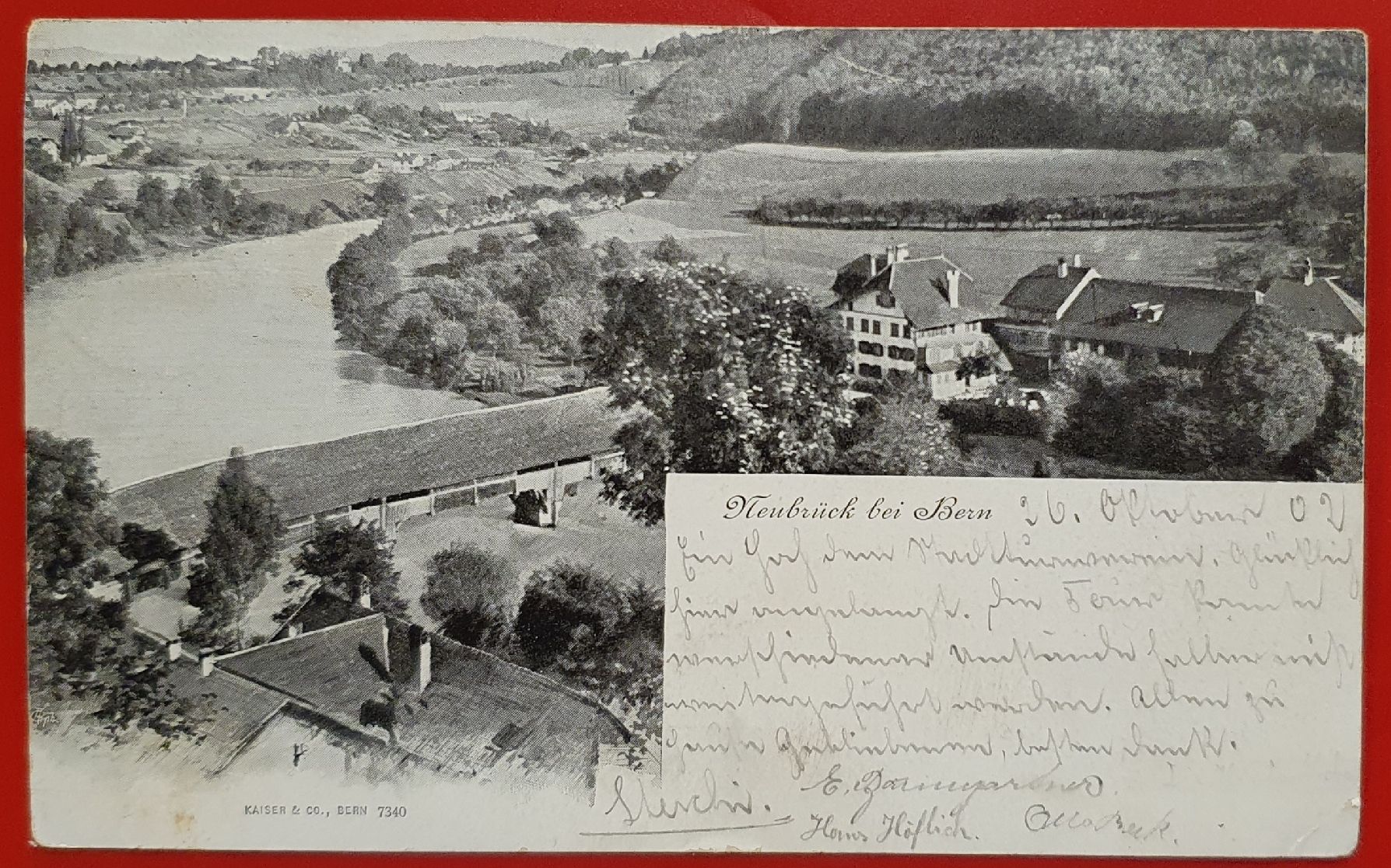 Cartoline postali: Neubrück bei Bern 1902 – Usato da Kreuzlingen venduto da Rschweiz1