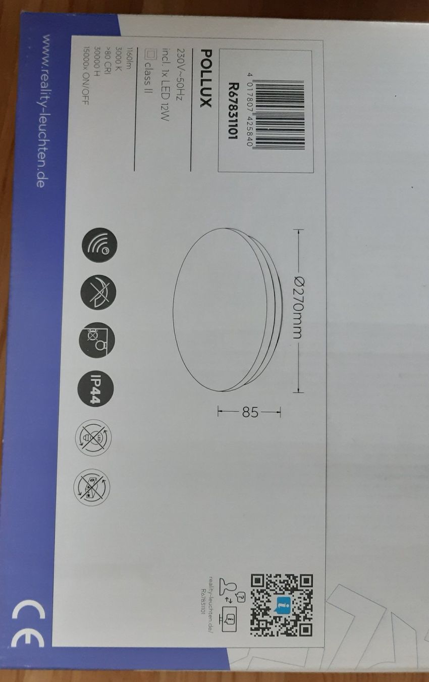Kronleuchter & Deckenlampen: Modern LED Ceiling Light, IP44, New – Neu und originalverpackt aus Morges von sof_zqh2 1