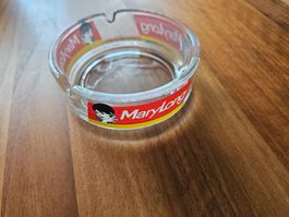 Aschenbecher Glas MaryLong Marke Vintage
