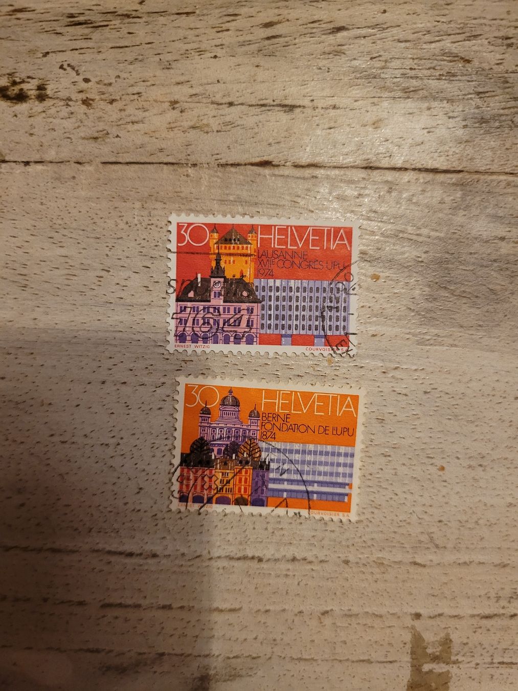 Alle Briefmarken: Briefmarken – Gebraucht aus Inwil von Flower2325