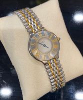 CARTIER "MUST DE CARTIER 21" - Damen-Uhr - Edelstahl / Gold