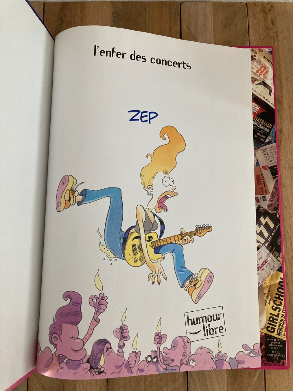 Fumetti: ZEP-l'enfer des concerts-EO – Usato da vaumarcus venduto da Nicolasorel 7