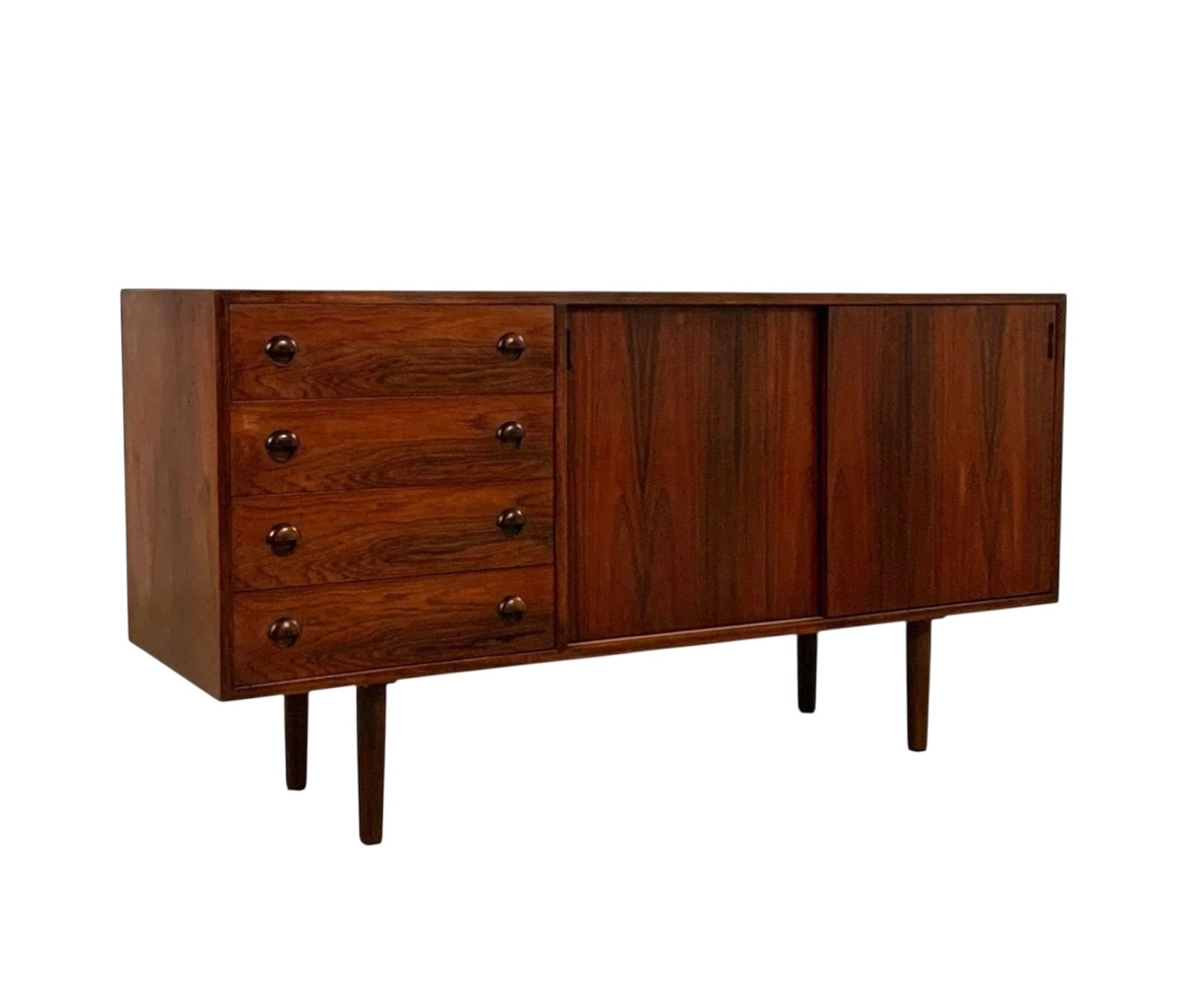 Cassettiere: Sideboard MidCentury Palisander Denmark Hornslet 60s – Usato da Basel venduto da MidMod20C