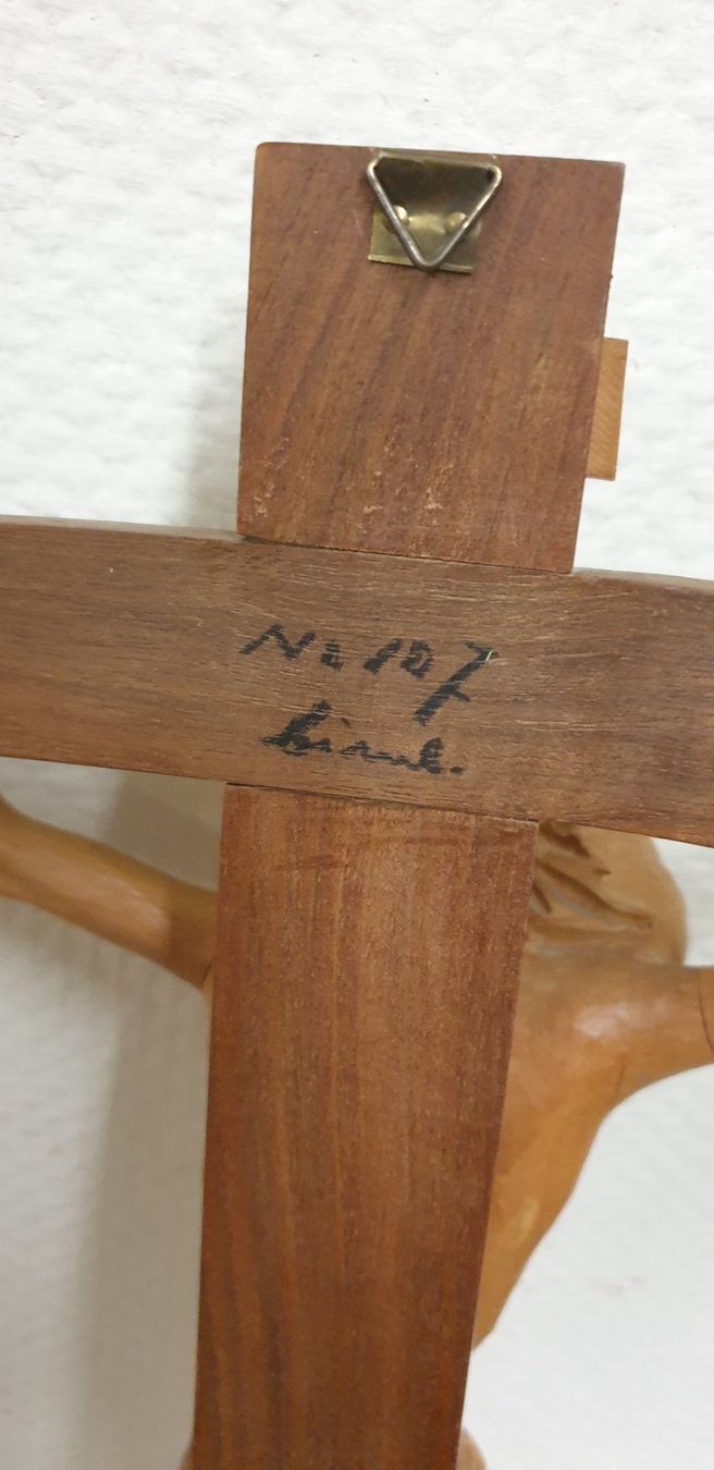 Sculture & Statue: Holzfigur Jesus am Kreuz – Usato da Emmen venduto da Brockofsky 8