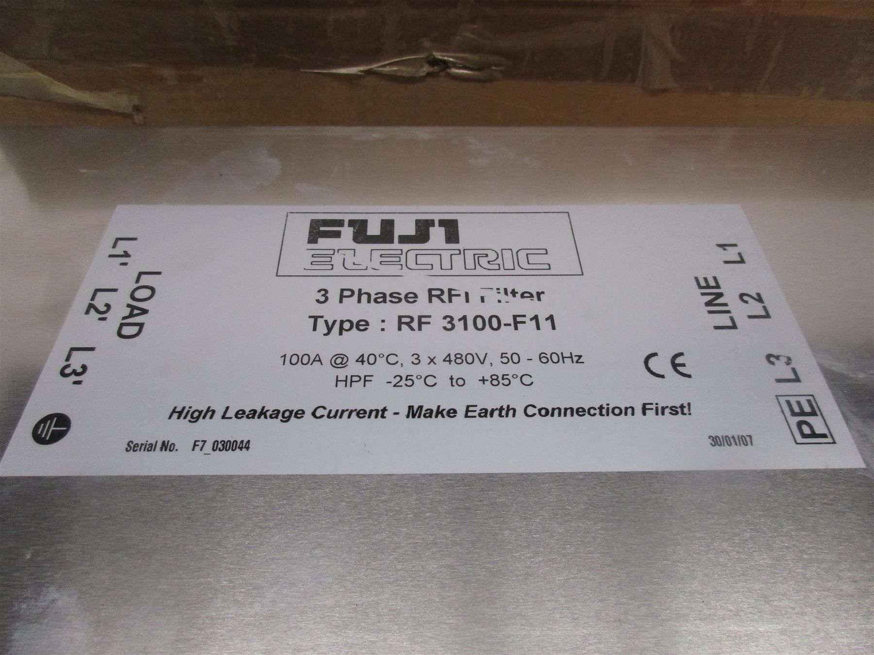 Sonstiges Elektromaterial: Netzfilter 100A Fuji Electric RF 3100-F1 – Gebraucht aus Trubschachen von ACStromer 1