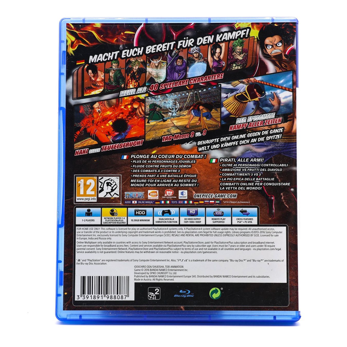 Spiele: One Piece Burning Blood - PS4 – Gebraucht aus Paudex von dindeboy 1