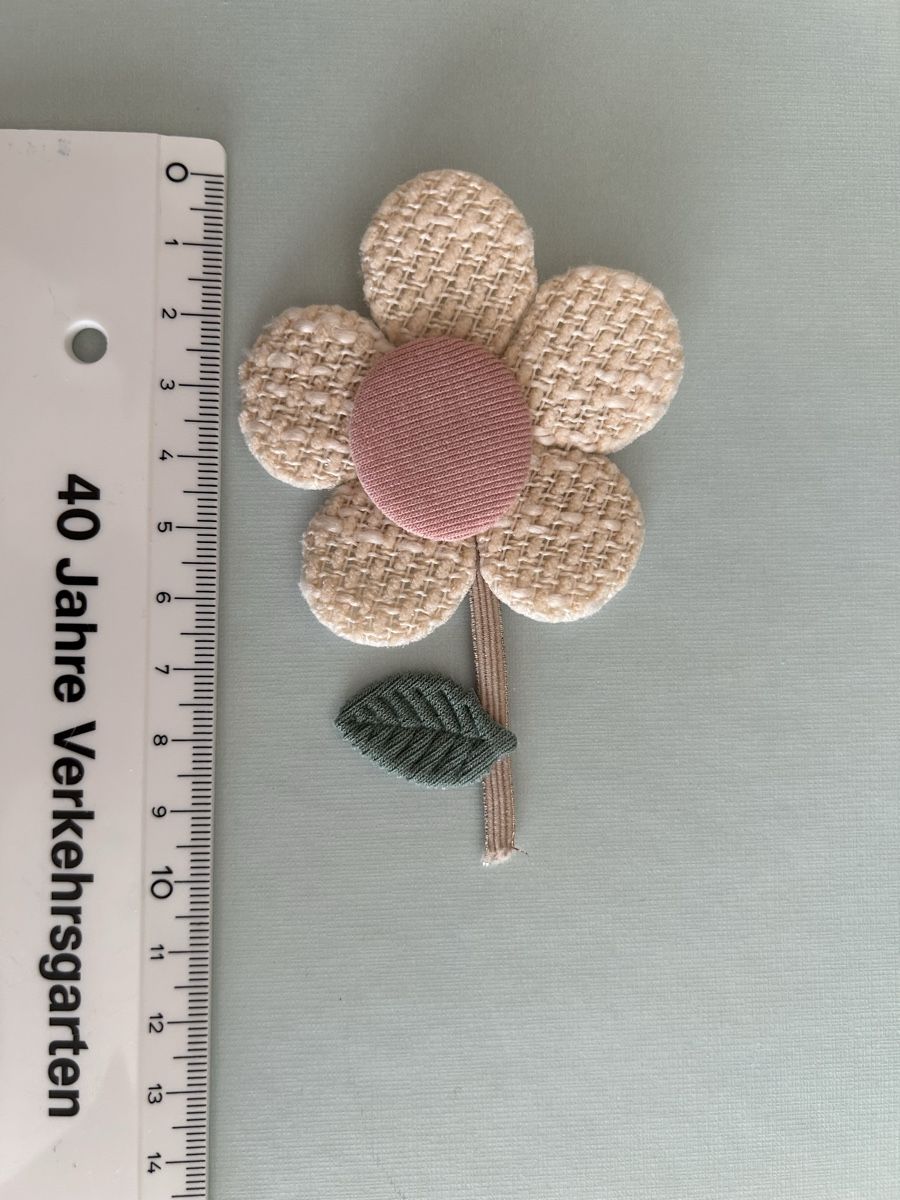 Tutte le decorazioni: Fabric Flower Applique Set x2 – Nuovo (secondo la descrizione) da Basel venduto da lau_982w 2