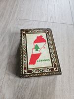 Boîte en bois décorative - Souvenir du Liban