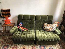 DDR Kult-Sofa der 70er Jahre – Space Age Elementsofa 
