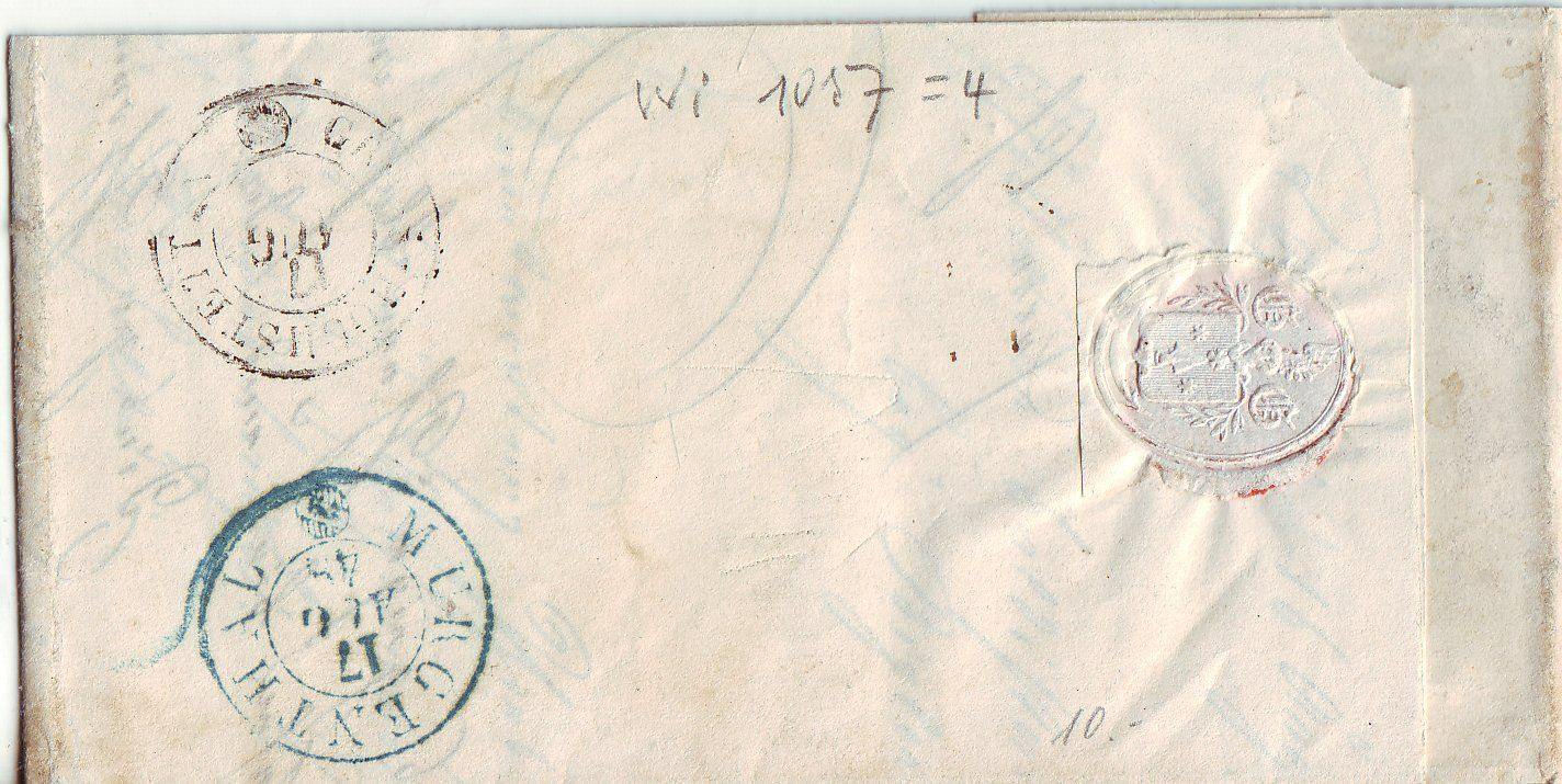 Dokumente: Roggwil 1848 – Gebraucht aus Brittnau von trouvaille02 1