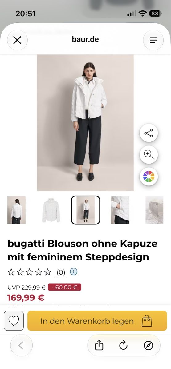 Bugatti Jacken: Bugatti dunkelblau Gr 34 Steppdesign – Neu (gemäss Beschreibung) aus Cham von kroti68 5