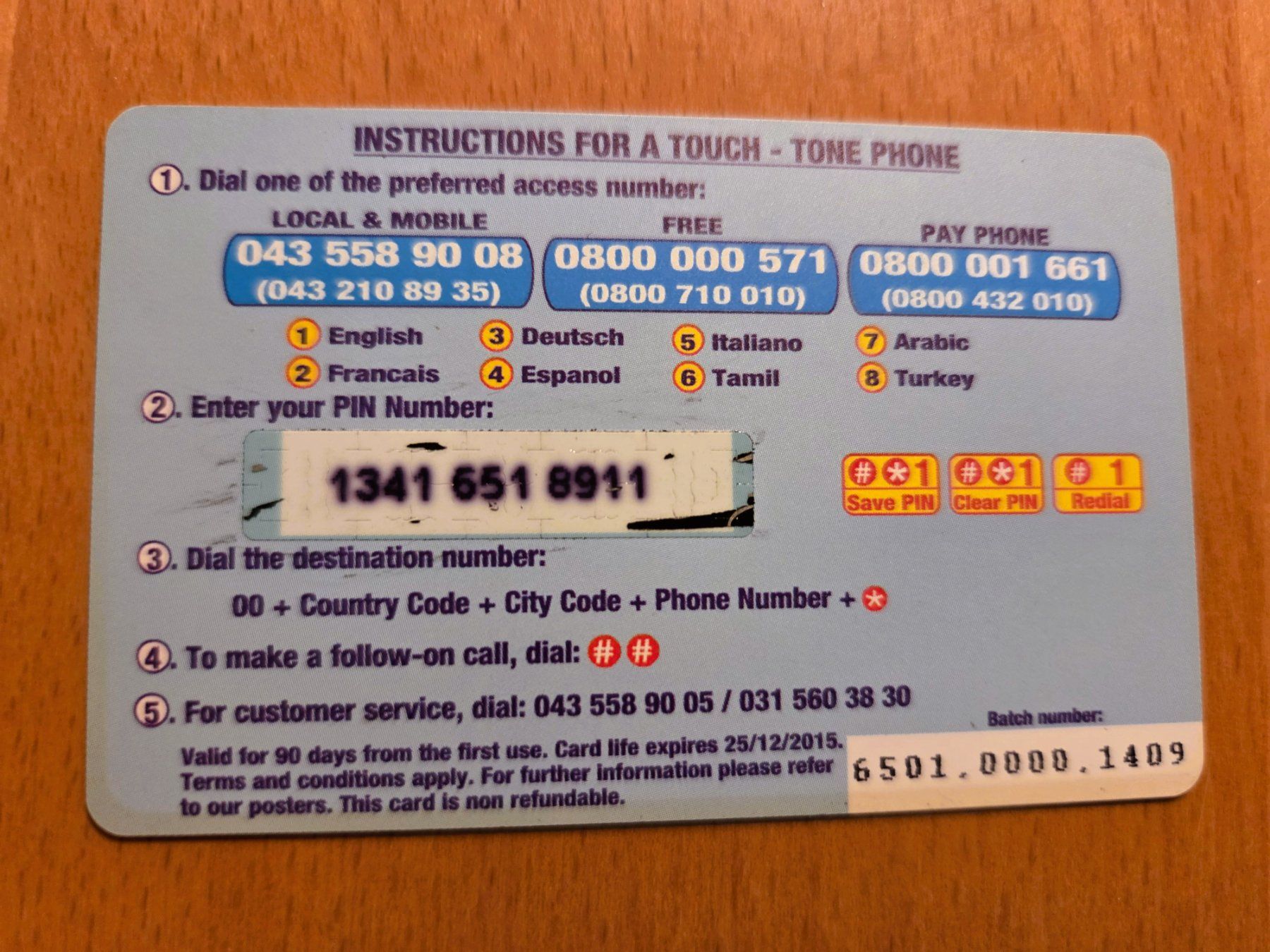 Schede telefoniche: PREPAID - SCHWEIZ – Usato da Brüttisellen venduto da Nighttrain 1
