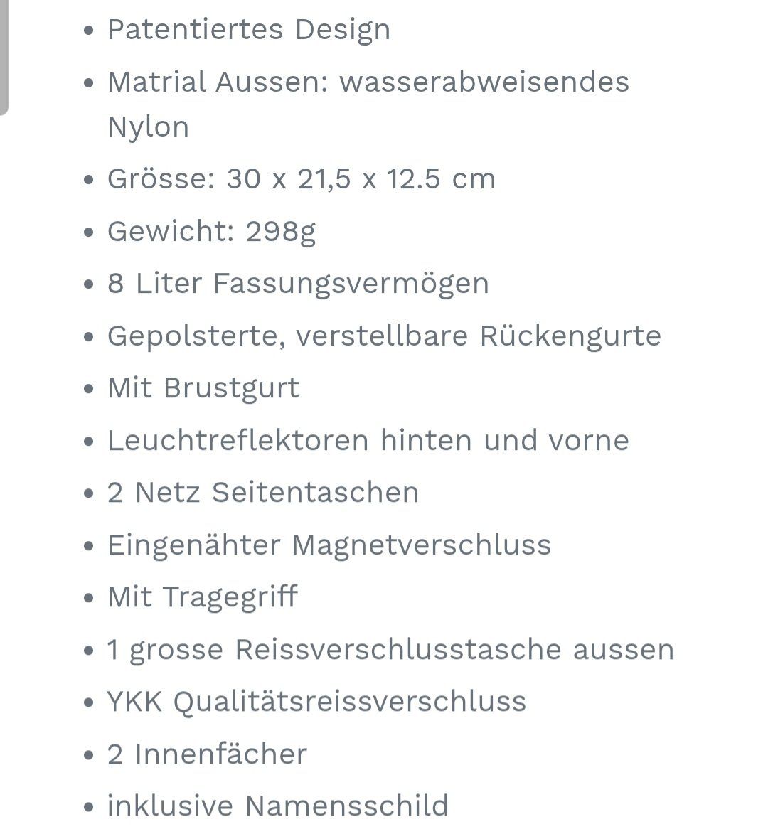 Borse & Zaini: Kindergartenrucksack von Carl Oscar – Usato da Bäretswil venduto da sia_cp8q 3