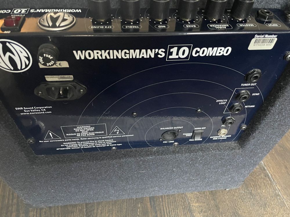 Bass Amp Combo SWR Workingman 10 (Gebraucht) in Erlenbach ZH für CHF ...