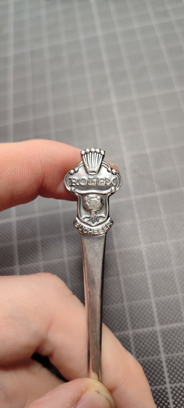 Cucchiai: Wunderschänes altes Löffeli von Rolex  ByBucherer Nr2 – Usato da Gelterkinden venduto da MYSTOREFORYOU4460 2