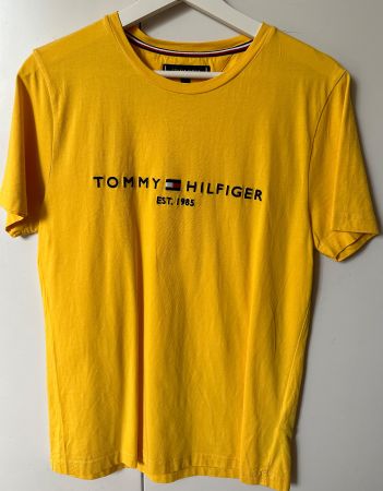 Tommy Hilfiger T-Shirt Gelb Grösse M
