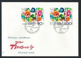 1988: Gemeinschaftsausg. Schweiz-Frankreich