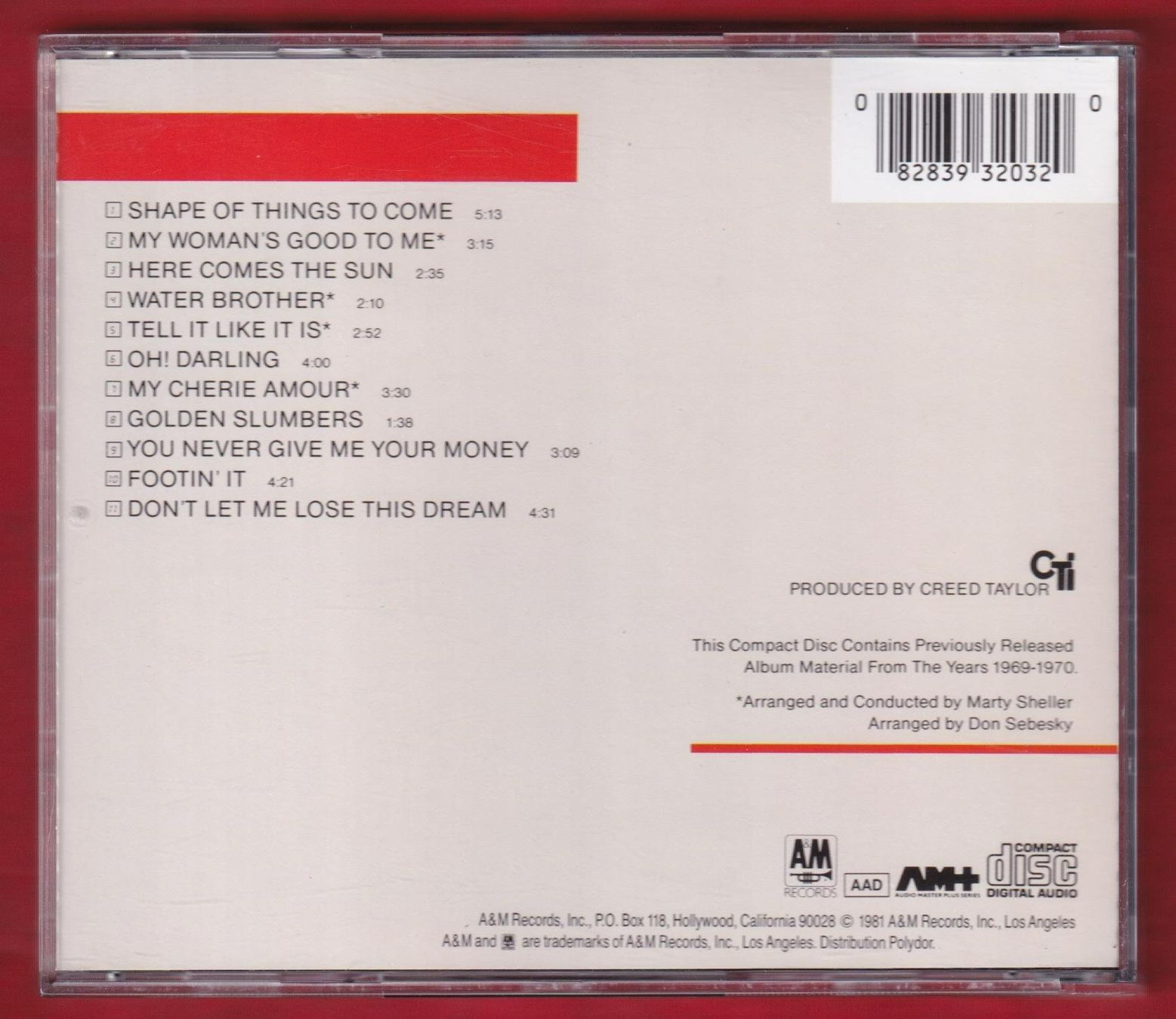 CD: George Benson - The Best (CD) – Usato da Zürich venduto da Pfluftl2000 1