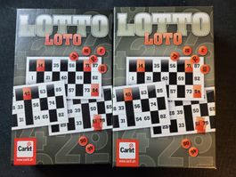 2x Carlit Lotto Spiel Gesellschaftsspiel guter Zustand