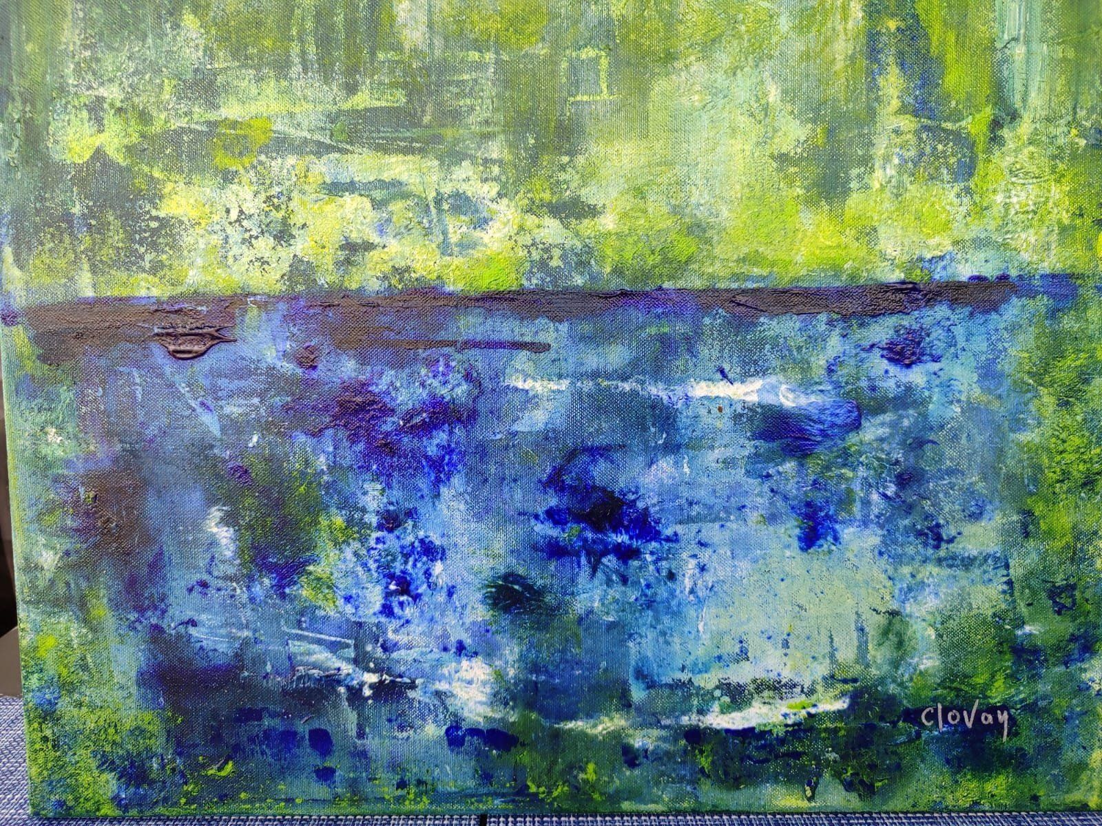 Dipinti: Gemälde, Acrylbilder, Abstrakte Kunst, Schweiz – Usato da Neuhausen venduto da MonoCeros 3