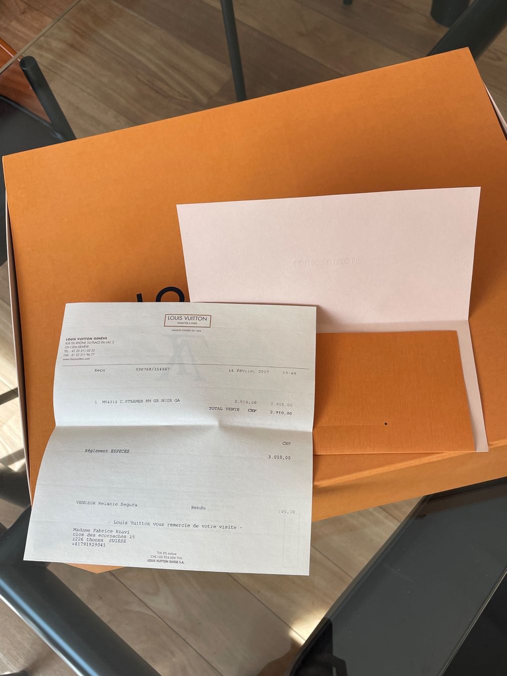Louis Vuitton Borse da donna: Louis vuitton city steamer - top condition, full set – Usato da Cologny venduto da fab_ez 9