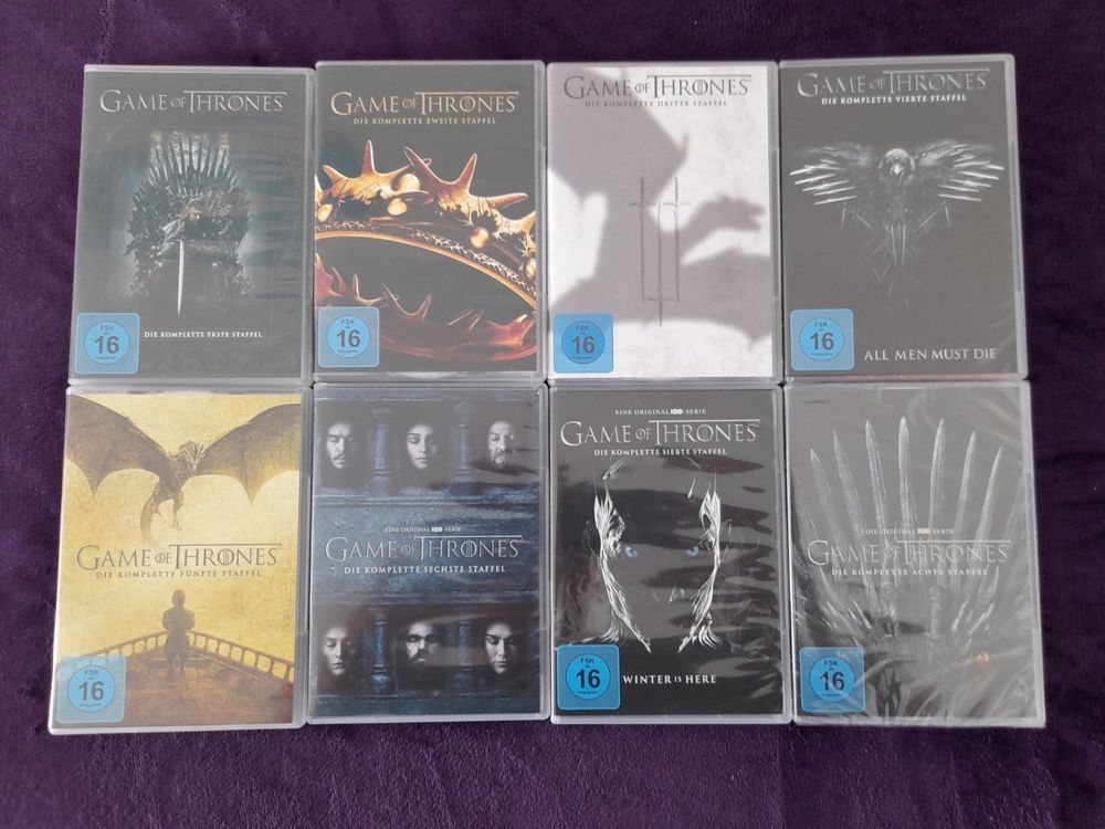 GAME OF THRONES 1 8 STAFFEL Kaufen auf Ricardo
