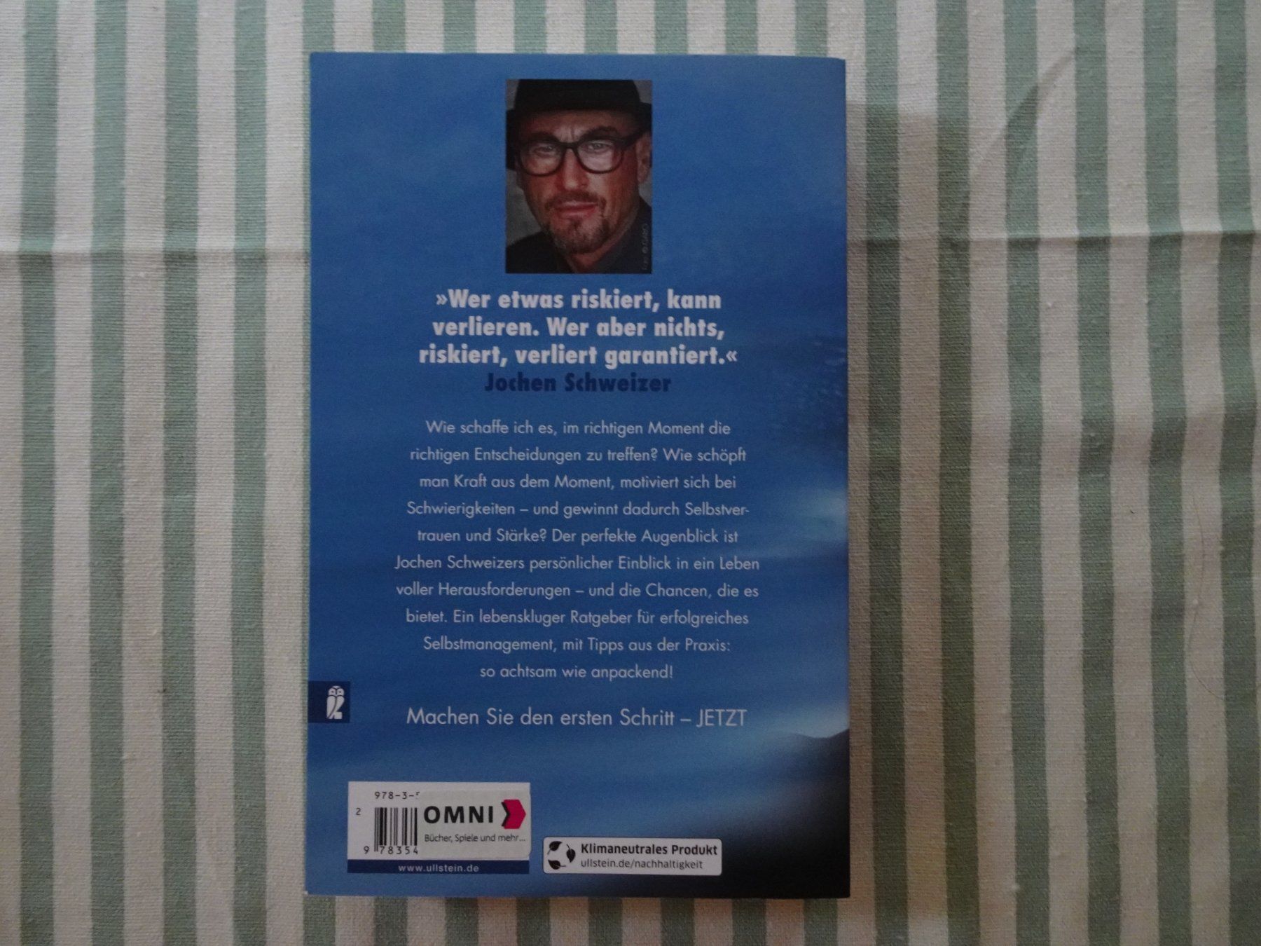Libri: Jochen Schweizer - Der perfekte Augenblick - B610 – Usato da Küssnacht am Rigi venduto da Bookslove-Divers 1